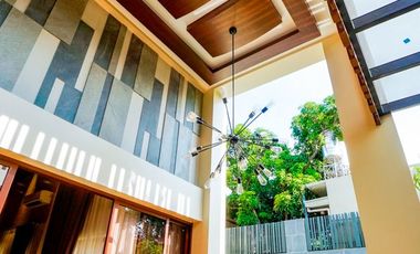 For Sale Fully-Furnished Brand new Elegant Finished Single Detached House and Lot with Swimming Pool in Multinational Village Parañaque City