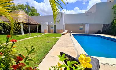 HERMOSA CASA DE 2 RECÁMARAS, TOTALMENTE AMUEBLADA Y EQUIPADA, PLAYA DEL CARMEN