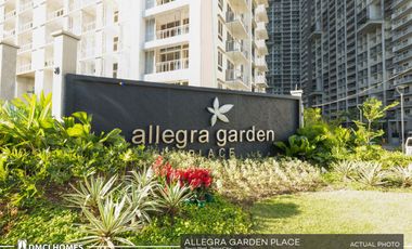 Affordable 2 Bedroom near BGC Allegra Garden Place by DMCI Homes