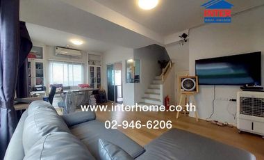 2-storey twin house, 35.2 sq m., Village Geo Village, Bangna-Theparak, Soi Jongsiri, Theparak Road, Bang Phli-Tamru Road, Bang Phli, Samut Prakan