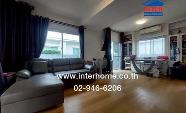 2-storey twin house, 35.2 sq m., Village Geo Village, Bangna-Theparak, Soi Jongsiri, Theparak Road, Bang Phli-Tamru Road, Bang Phli, Samut Prakan