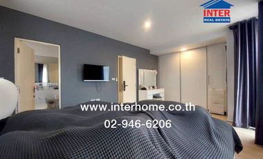 2-storey twin house, 35.2 sq m., Village Geo Village, Bangna-Theparak, Soi Jongsiri, Theparak Road, Bang Phli-Tamru Road, Bang Phli, Samut Prakan