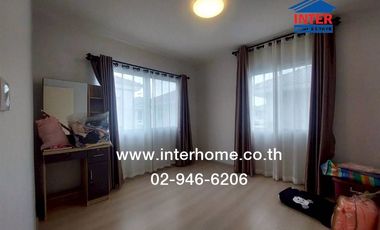 2-storey twin house, 35.2 sq m., Village Geo Village, Bangna-Theparak, Soi Jongsiri, Theparak Road, Bang Phli-Tamru Road, Bang Phli, Samut Prakan