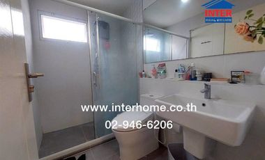 2-storey twin house, 35.2 sq m., Village Geo Village, Bangna-Theparak, Soi Jongsiri, Theparak Road, Bang Phli-Tamru Road, Bang Phli, Samut Prakan