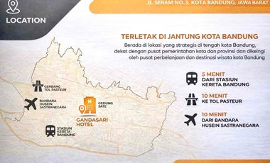 Jual Hotel Bintang 3 di Bandung