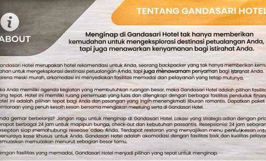 Jual Hotel Bintang 3 di Bandung