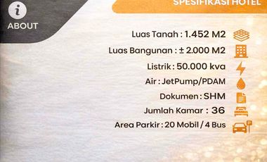 Jual Hotel Bintang 3 di Bandung