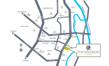 Resort 3BR Condo The Valeron near Arcovia City Pasig City