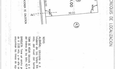 LOMAS DE COCOYOC VENDE TERRENO