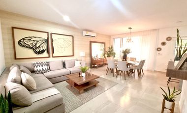 REMATE! ÚLTIMA UNIDAD, CASA DE 3 RECÁMARAS, SE ENTREGA AMUEBLADA Y TOTALMENTE EQUIPADA!