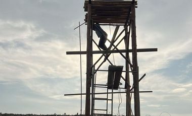 Venta De Terreno Agricola Con Casa De Campo Con Ruedo Y Casillero De Gallos.