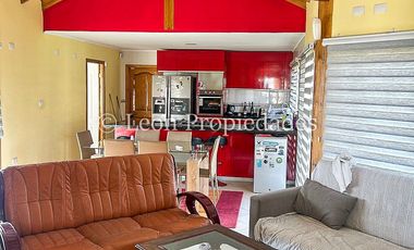 Leon propiedades vende parcela con casa en sector el Ajial, Curacaví.