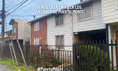 Vendo casa en Villa Los Volcanes de Puerto Montt