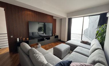 PENTHOUSE AMUEBLADO EN RENTA 2 RECAMARAS TORRE ABRIC AMENIDADES