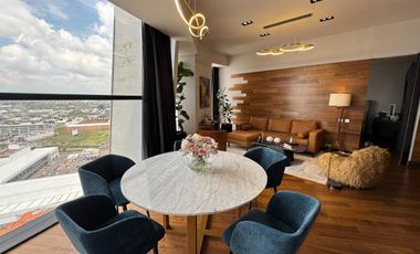 PENTHOUSE AMUEBLADO EN RENTA 2 RECAMARAS TORRE ABRIC AMENIDADES