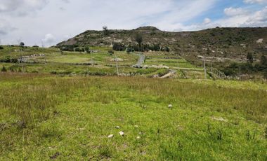 En Venta Lote de terreno en la parte alta de Challuabamba