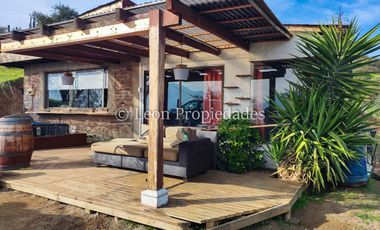 Leon Propiedades vende parcela con casa en sector lo Águila, Curacaví.