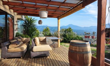 Leon Propiedades vende parcela con casa en sector lo Águila, Curacaví.