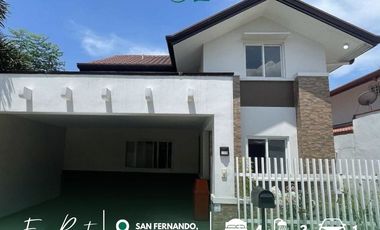 4-Bedroom Brand-New House and Lot for Rent located in San Fernando, Pampanga