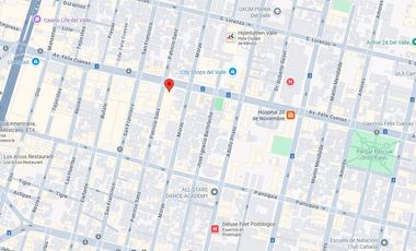 Inversión Segura Y Rentable En Bienes Raíces, Departamento en Av. Felix Cuevas, Col. Valle del Sur, Benito Juarez, CDMX.