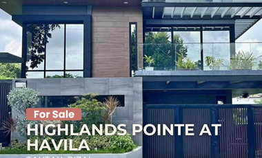 For Sale 5 Bedroom house Highlands Pointe at Havila RIzal Semi Furnished house for sale