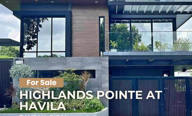 House for sale 5 Bedroom Highlands Pointe at Havila  Rizal Semi Furnished house for sale