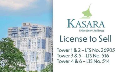 2 Bedroom w/ Balcony For Sale in Kasara Urban Resort Pasig near Ortigas, SM Megamall, BGC, Makati, NAIA