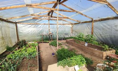 Leon Propiedades vende parcela con 2 casas y un galpón en camino el toro, Curacaví.