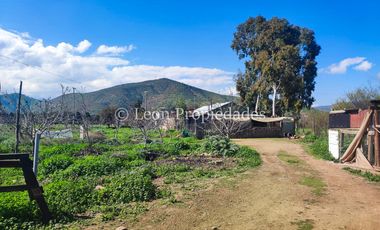 Leon Propiedades vende parcela con 2 casas y un galpón en camino el toro, Curacaví.