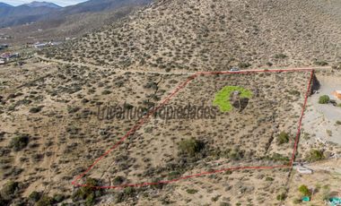 Parcela de 5000 m2, hermosa vista. Sector La Estrella de El Rosario. La Serena. $16 millones