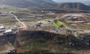 Venta de parcela a 30minutos de La Serena, 5210 m2, Sector El Rosario. Hermosa vista. $36 millones