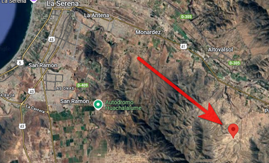 Venta de parcela a 30minutos de La Serena, 5210 m2, Sector El Rosario. Hermosa vista. $36 millones