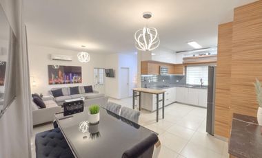 CASA DE UNA PLANTA AMUEBLADA Y EQUIPADA EN RENTA – CÁRDENO RESIDENCIAL AL NORTE DE HERMOSILLO