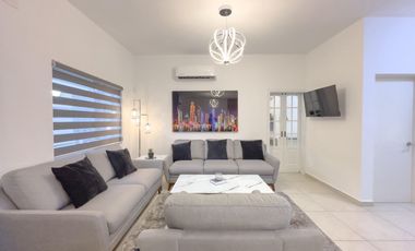 CASA DE UNA PLANTA AMUEBLADA Y EQUIPADA EN RENTA – CÁRDENO RESIDENCIAL AL NORTE DE HERMOSILLO