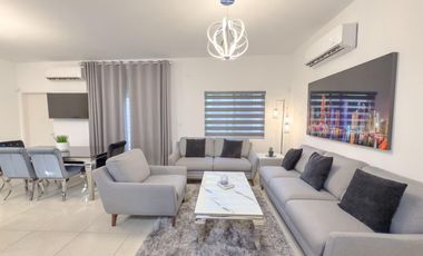 CASA DE UNA PLANTA AMUEBLADA Y EQUIPADA EN RENTA – CÁRDENO RESIDENCIAL AL NORTE DE HERMOSILLO