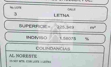 VENTA TERRENO PARQUE PRAGA LOMAS DE ANGELOPOLIS A UN LADO DE SONATA  225 m2