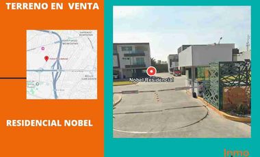 terreno en venta residencial NOBEL, zona: RECTA A CHOLULA