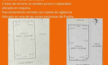 terreno en venta residencial NOBEL, zona: RECTA A CHOLULA