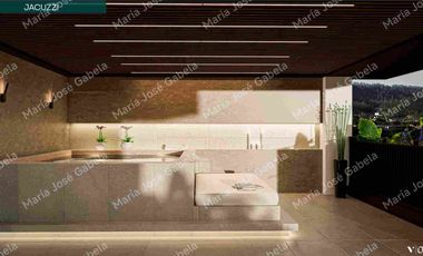 Amplio Departamento de 2 Dormitorios y Sala de TV en edificio de lujo, Cumbayá, sector Site Center