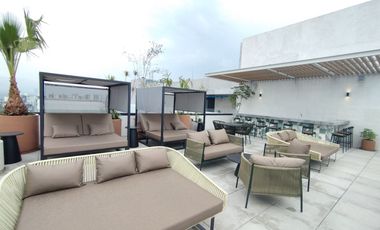 Renta de Departamento en Interlomas frente Universidad Anáhuac 1 Recámara 1.5 Baños