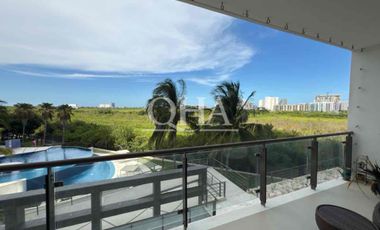 Se renta departamento en be towers puerto Cancún