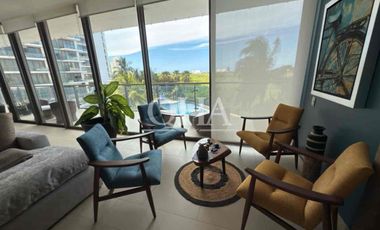 Se renta departamento en be towers puerto Cancún