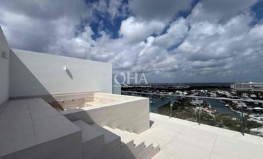 Se vende PH en SLS puerto Cancún marina beach