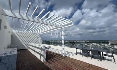 Se vende PH en SLS puerto Cancún marina beach