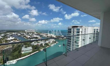 Se vende PH en SLS puerto Cancún marina beach