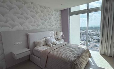 Se vende PH en SLS puerto Cancún marina beach