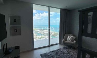 Se vende PH en SLS puerto Cancún marina beach