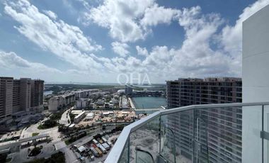 Se vende PH en SLS puerto Cancún marina beach
