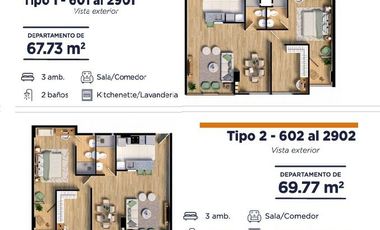 PROYECTO INMOBILIARIO DPTOS. DE 1, 2 Y 3 D. AV. ALEJANDRO TIRADO – SANTA BEATRIZ