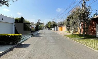 VENTA TERRENO EN LA MOLINA